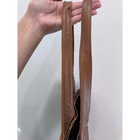 JJ Winters Honey Leather Tenley Tote - Picture 5 of 11